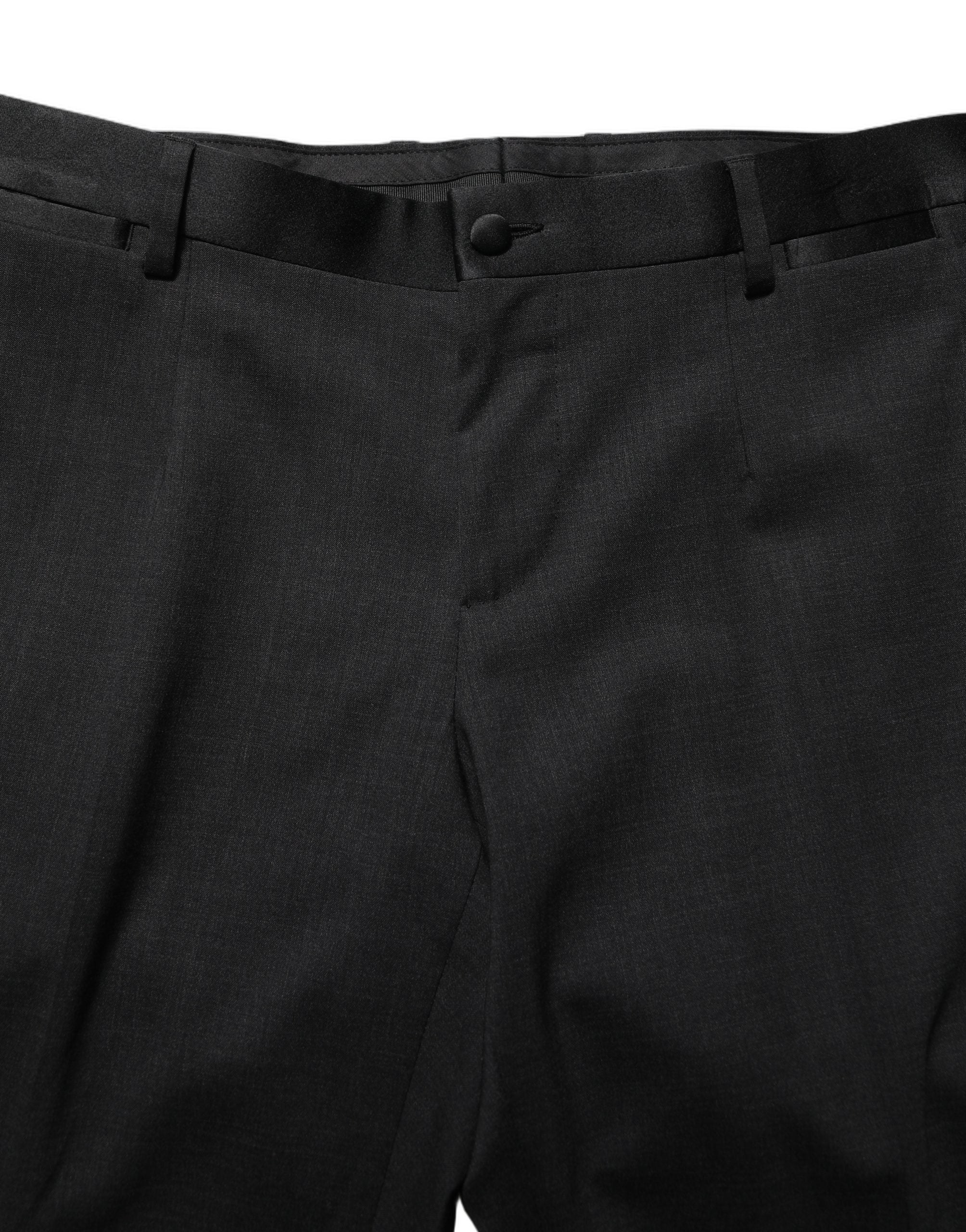 Black Cotton Dress Formal Men Trouser Pants
