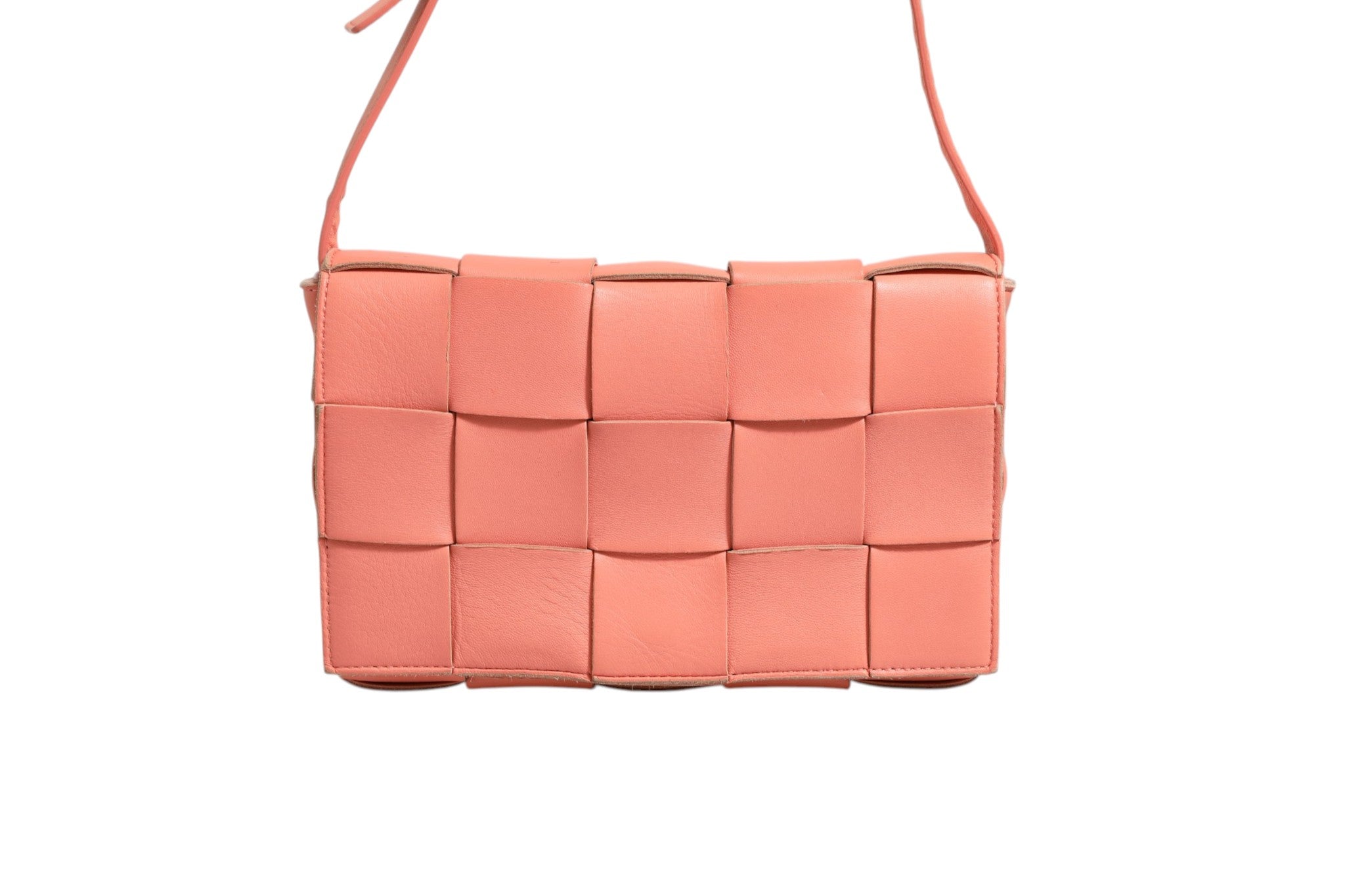 Lambskin Maxi Intrecciato Cassette Crossbody Bag