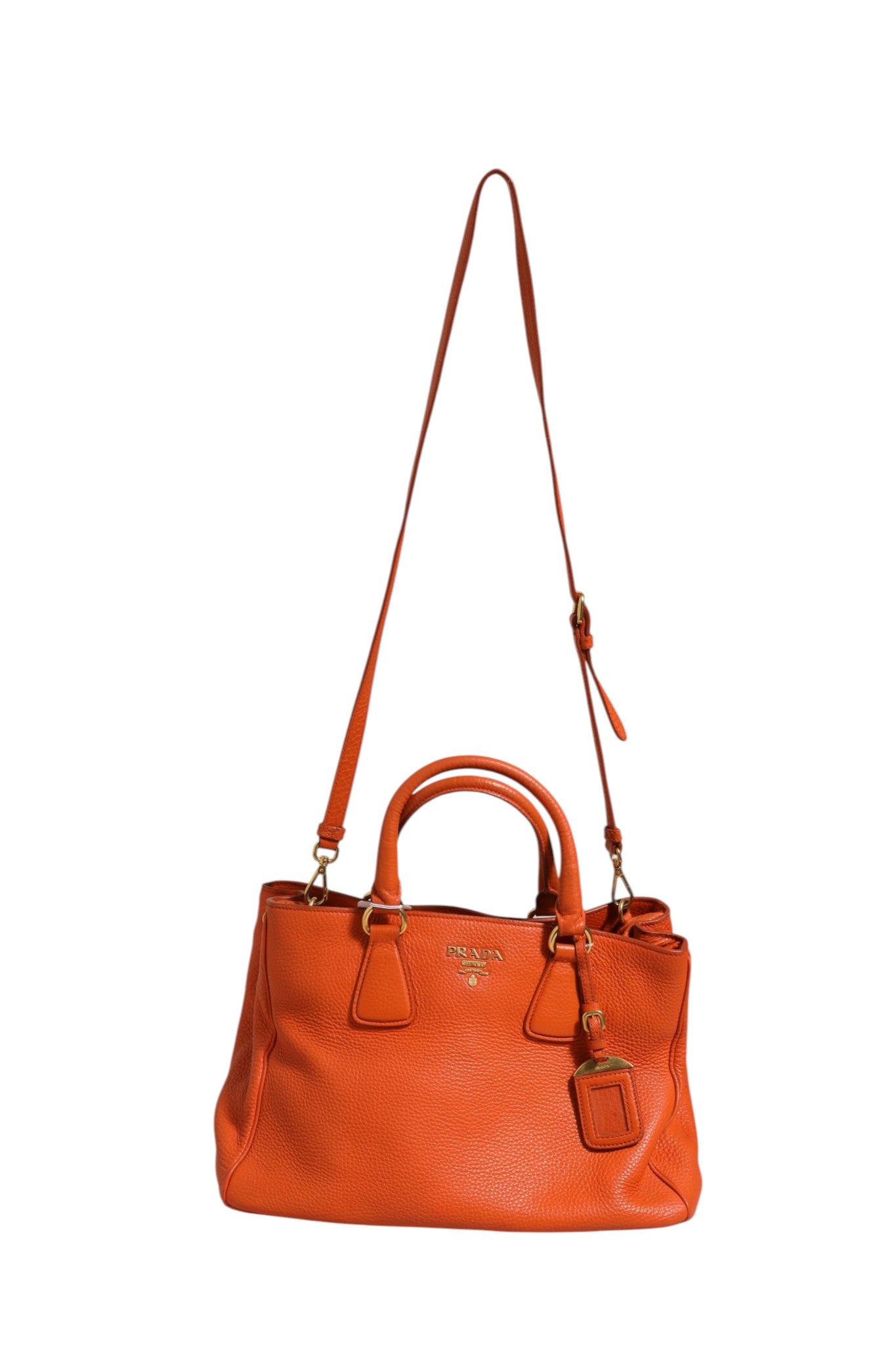Vitello Daino Leather Tote Bag