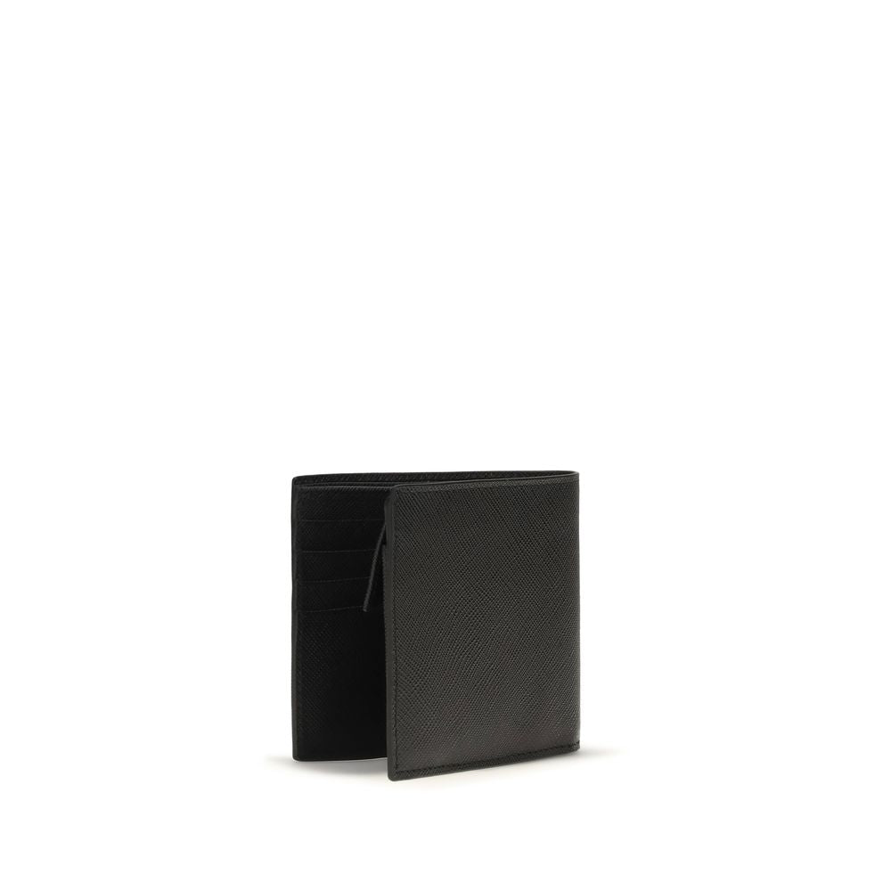 Black Calf Leather Bos Taurus Wallet