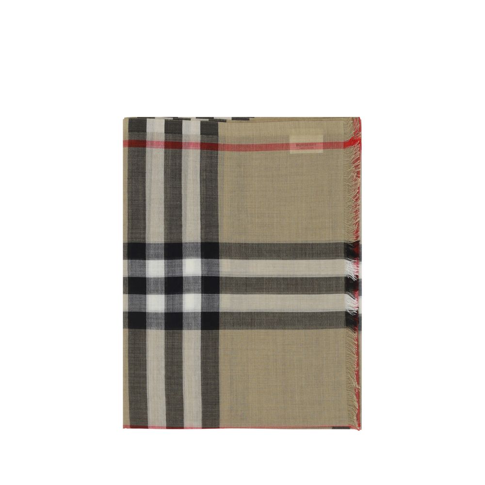Beige Wool Oves Aries Scarf