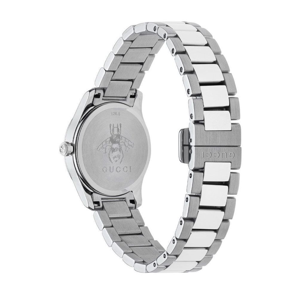 Gray Stainless Steel Dress Watch