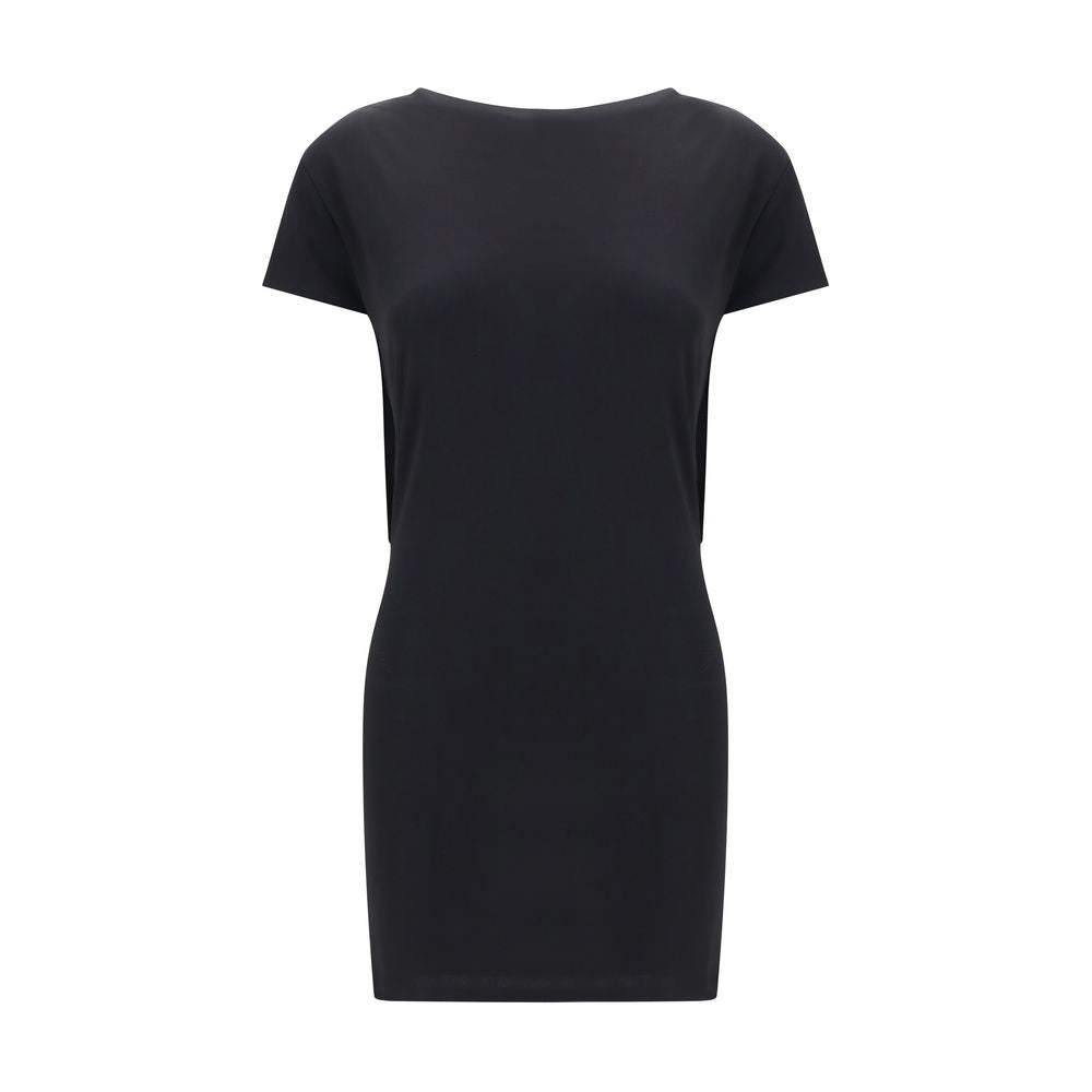 Black Viscose Cocktail Dress