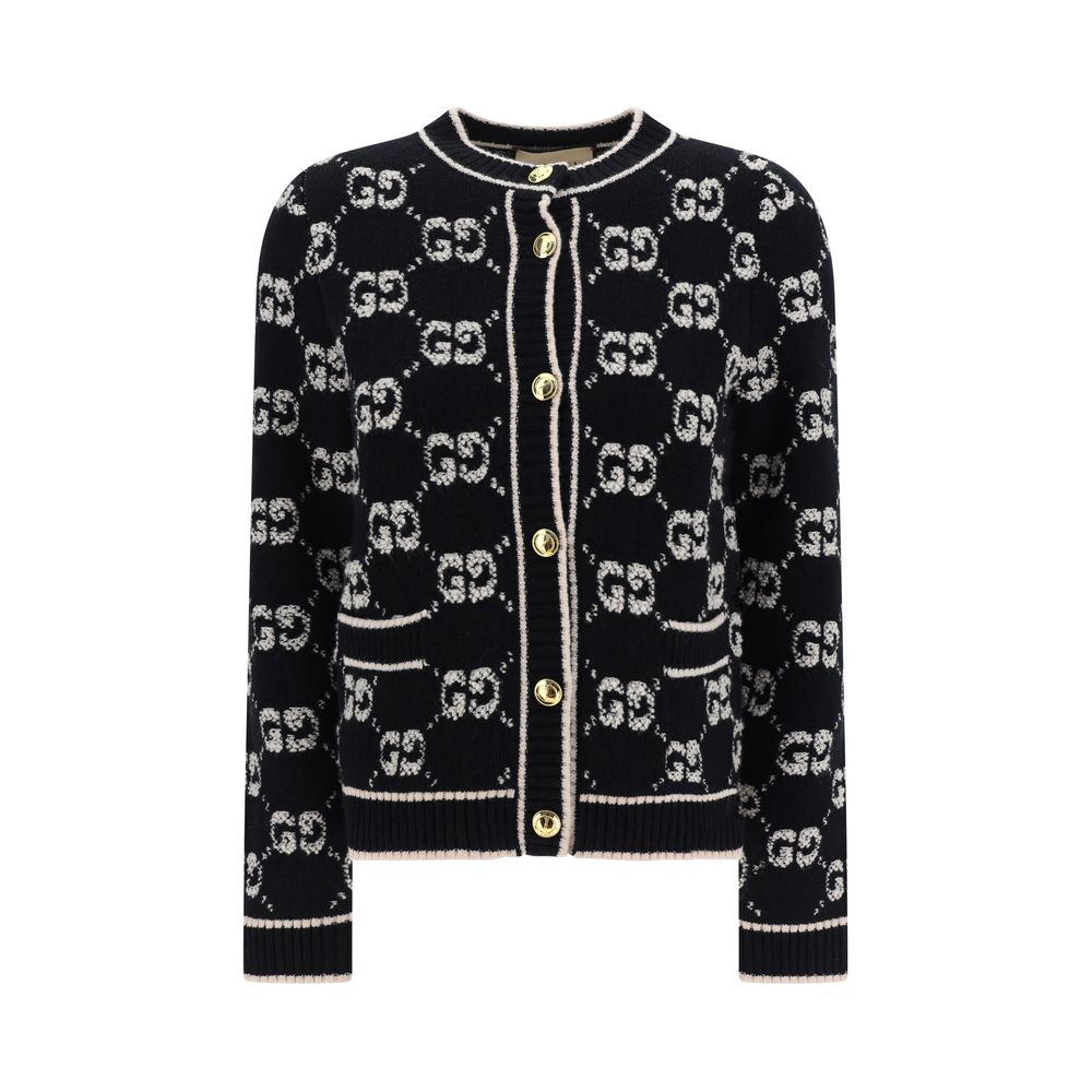 Black Wool Oves Aries Cardigan