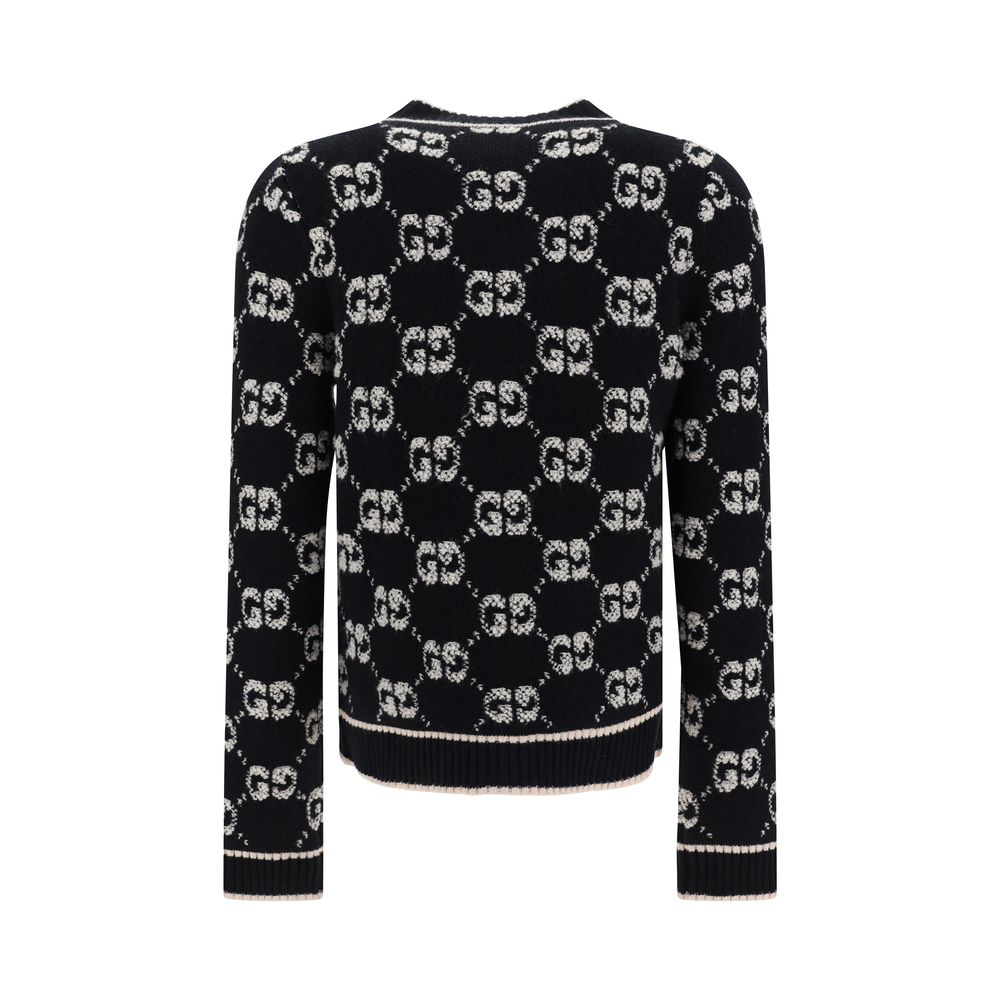 Black Wool Oves Aries Cardigan