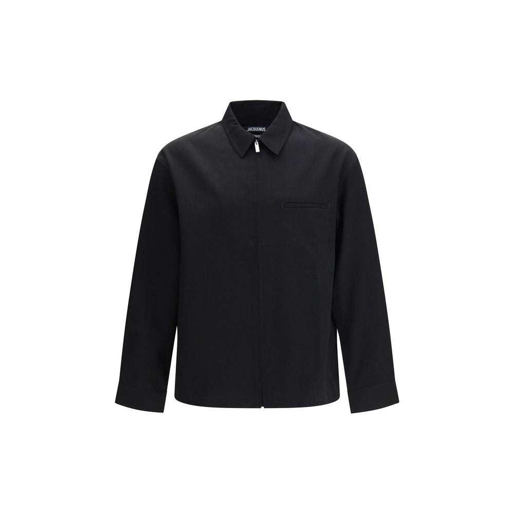 Black Wool Oves Aries Shirt