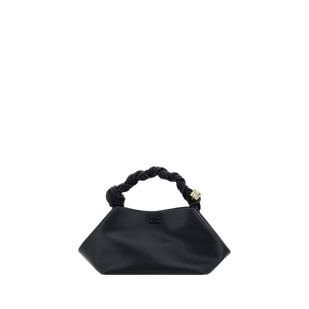 Black Recycled Leather Handbag
