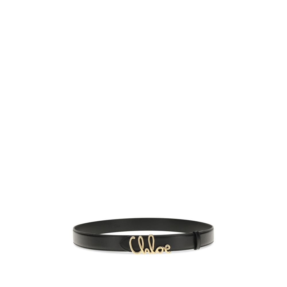 Black Calf Leather Bos Taurus Belt