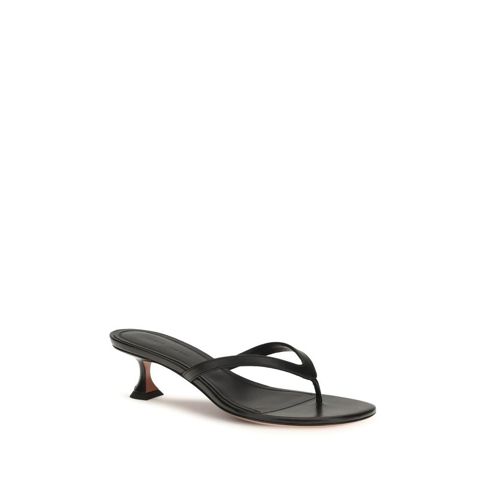 Black Lamb Ovis Aries Aries Flat Sandals