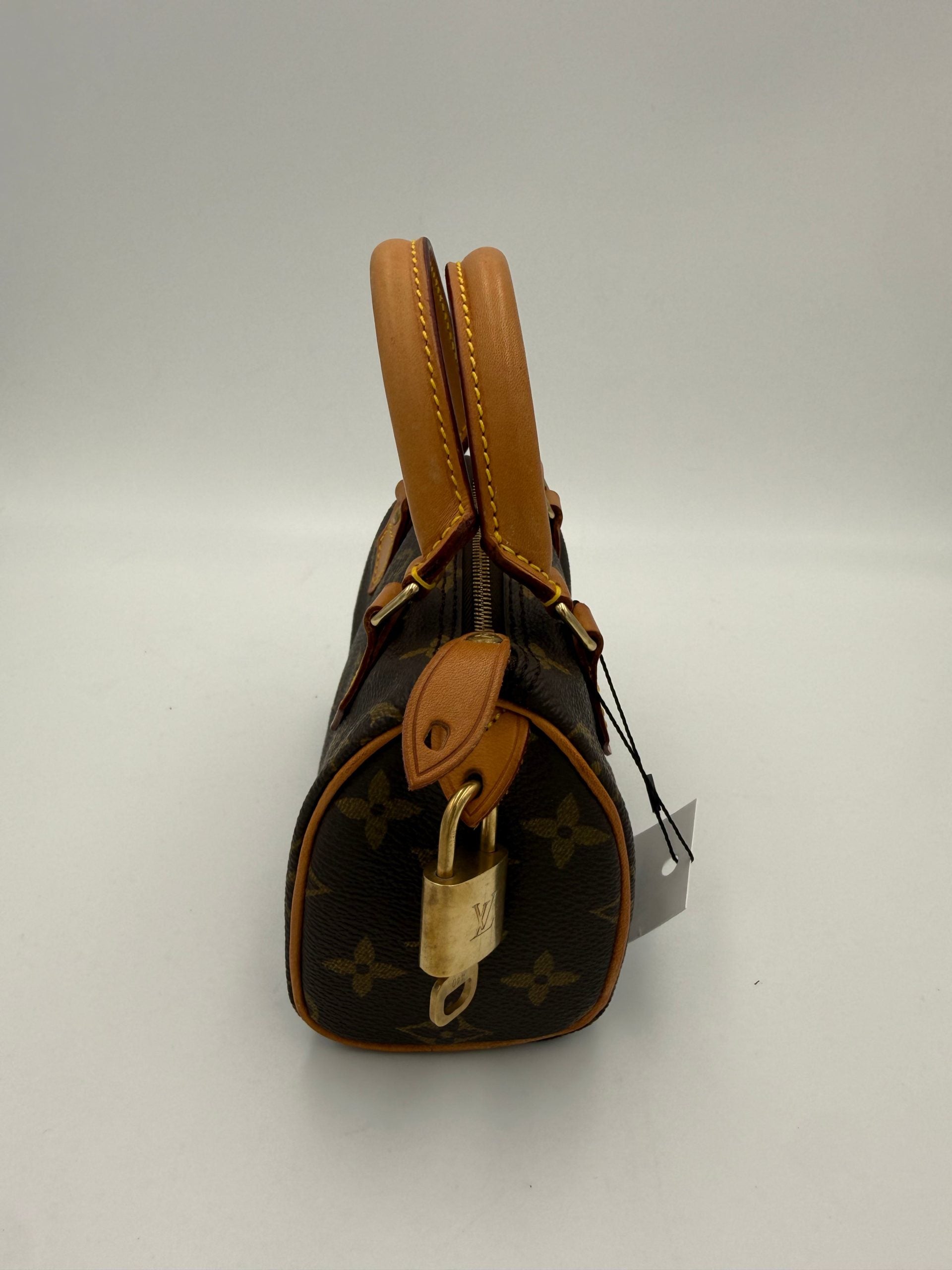 LOUIS VUITTON Nano Speedy Monogram Handbag