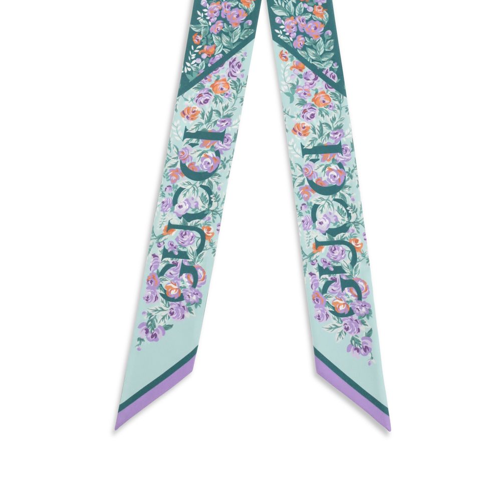 Multicolor Silk Scarf