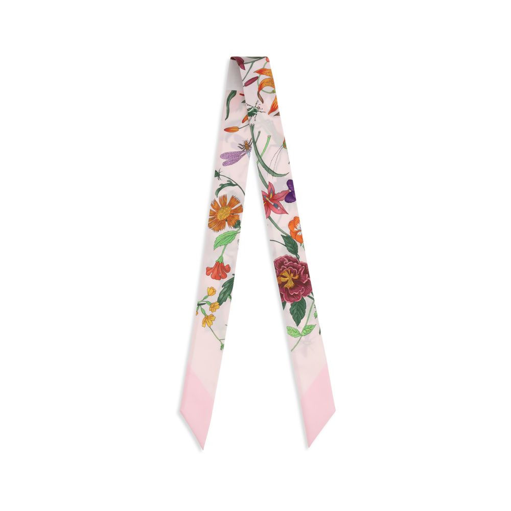 Multicolor Silk Scarf