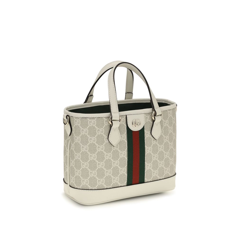 White Fabric Shoulder Bag