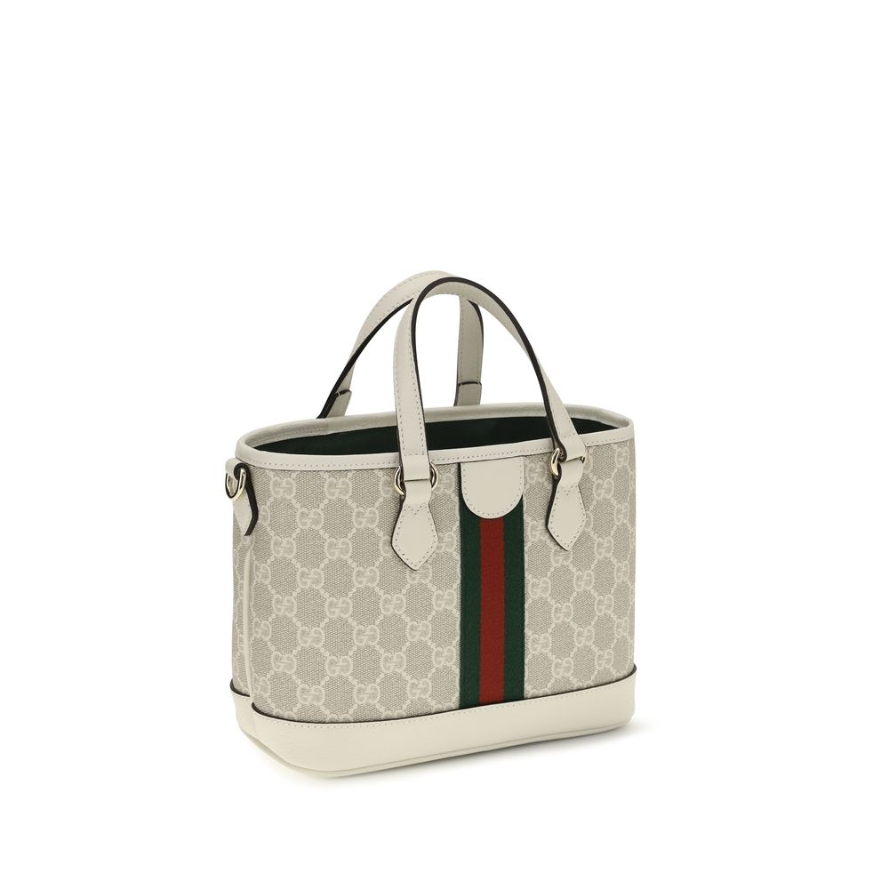 White Fabric Shoulder Bag