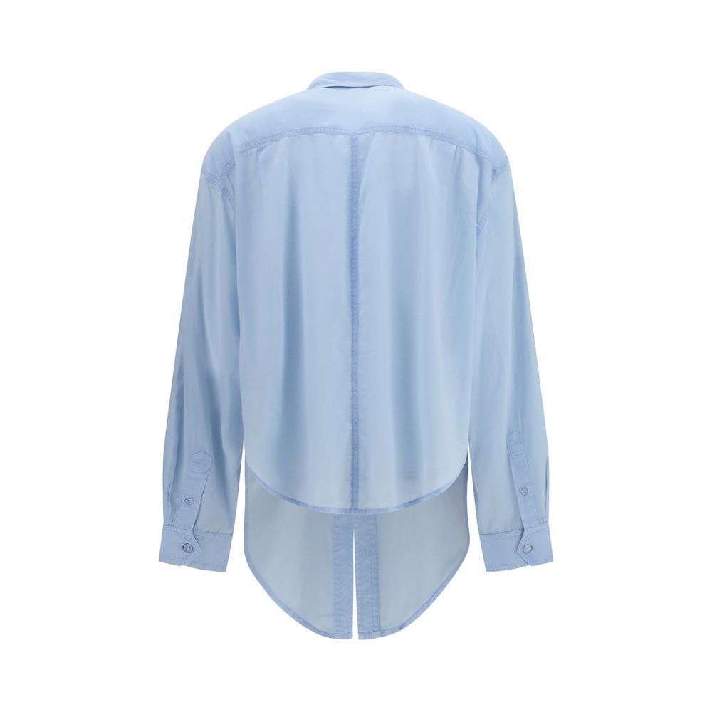 Blue Cotton Shirt