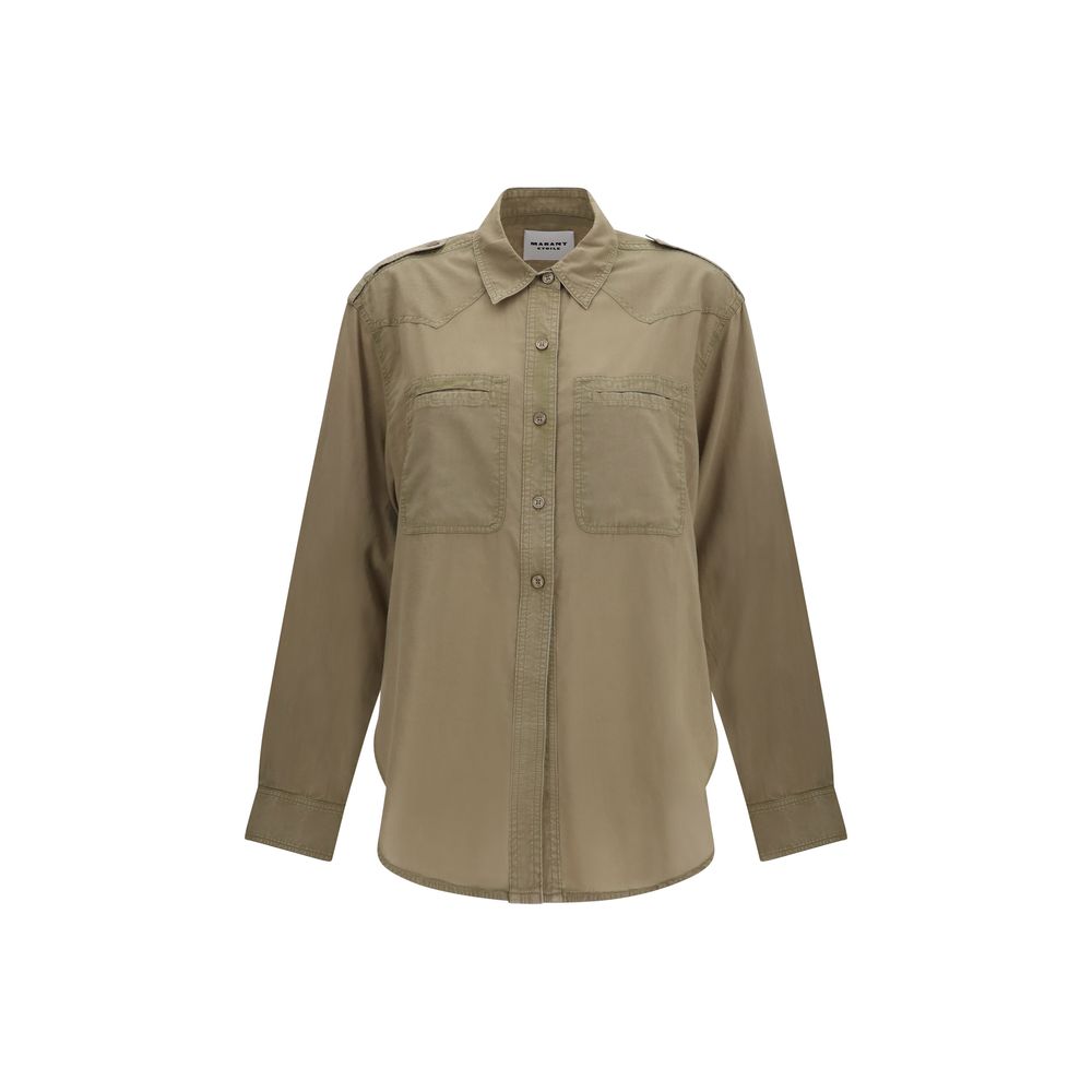 Bicolor Cotton Shirt