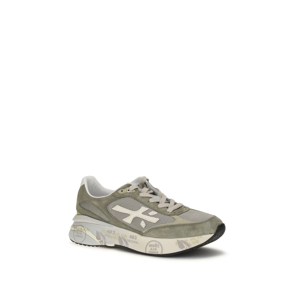 Bicolor Calf Leather Bos Taurus Low Top Sneakers