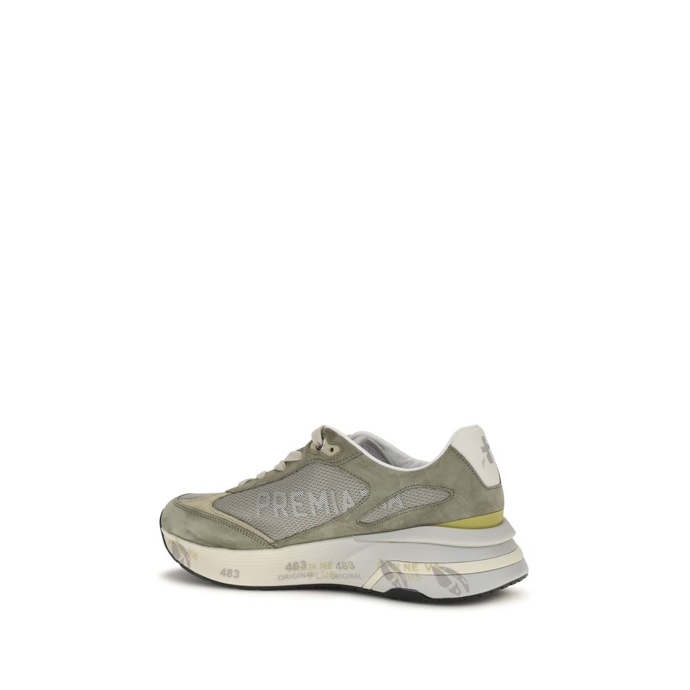 Bicolor Calf Leather Bos Taurus Low Top Sneakers