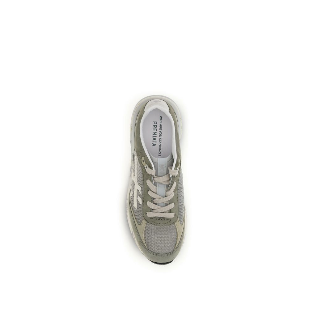Bicolor Calf Leather Bos Taurus Low Top Sneakers