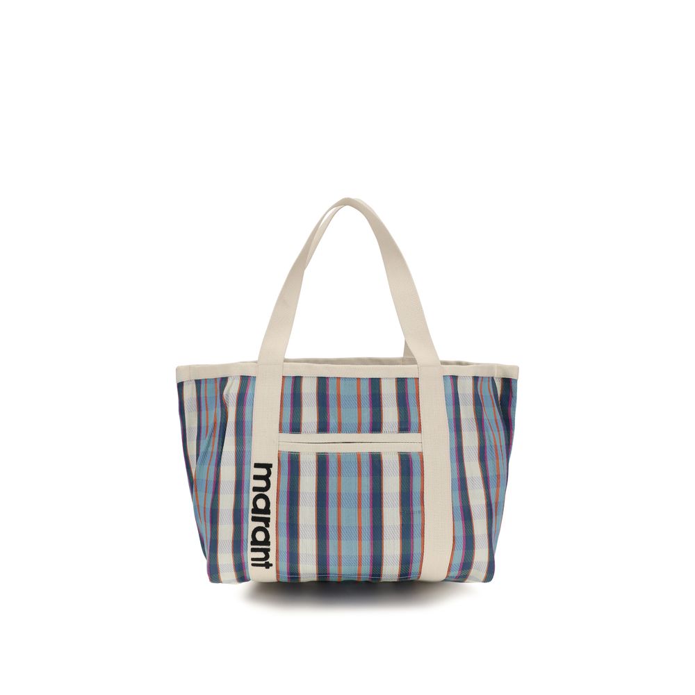 Multicolor Nylon Shoulder Bag