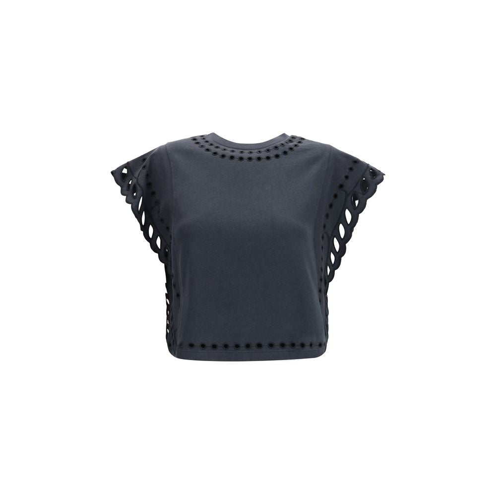 Black Cotton T-Shirt