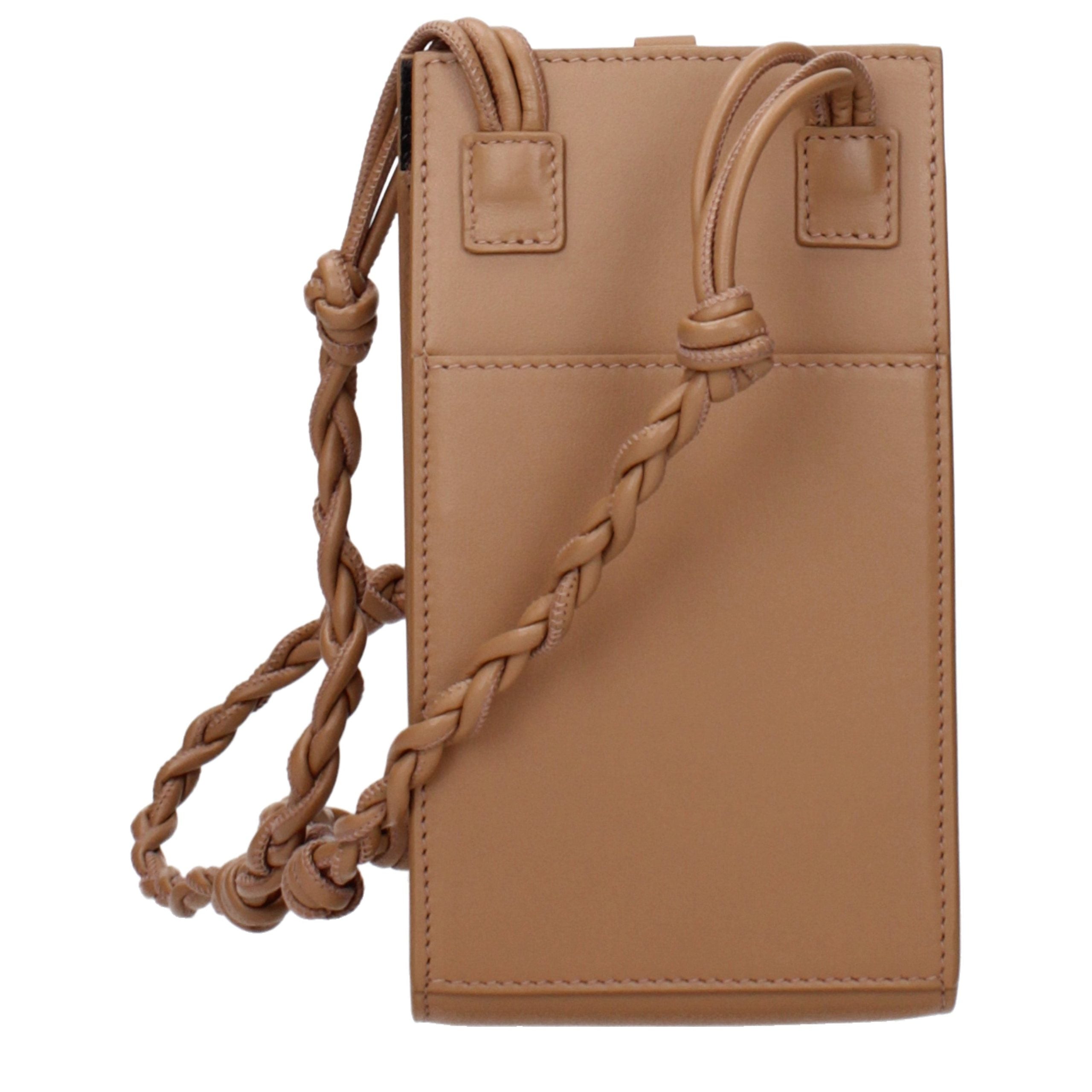 Brown Leather Crossbody Bag