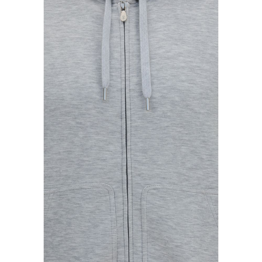 Gray Cotton Sweatshirt