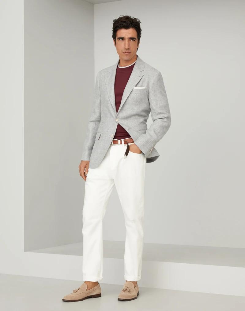 Bicolor Cotton T-Shirt