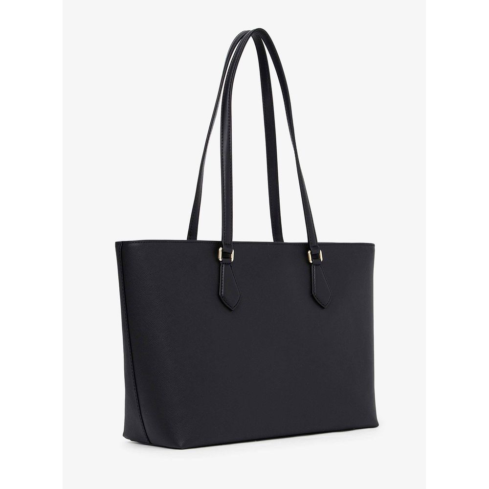 Black Canvas Handbag