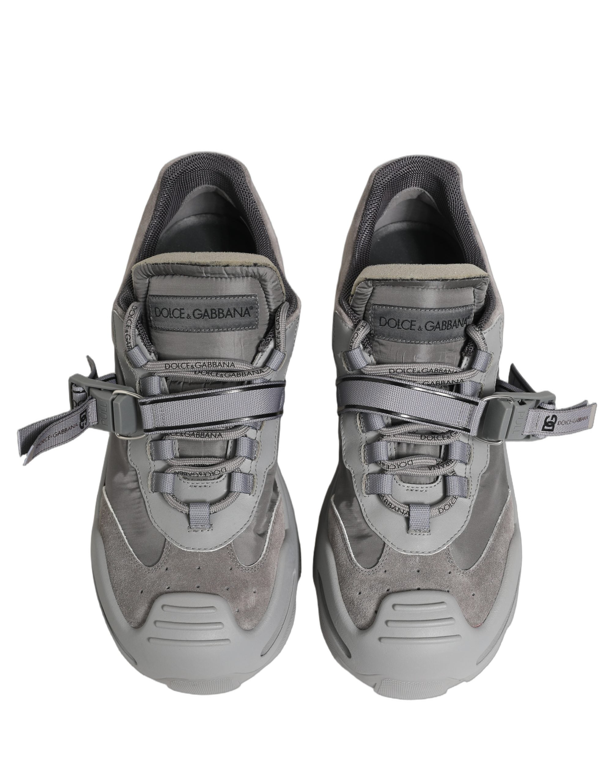 Gray Airmaster Panelled Low Top Men Sneakers Shoes