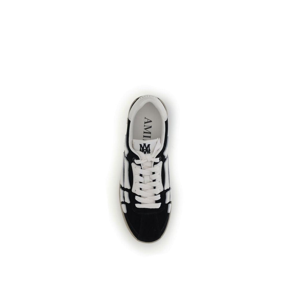 Black Calf Leather Bos Taurus Athletic Sneakers