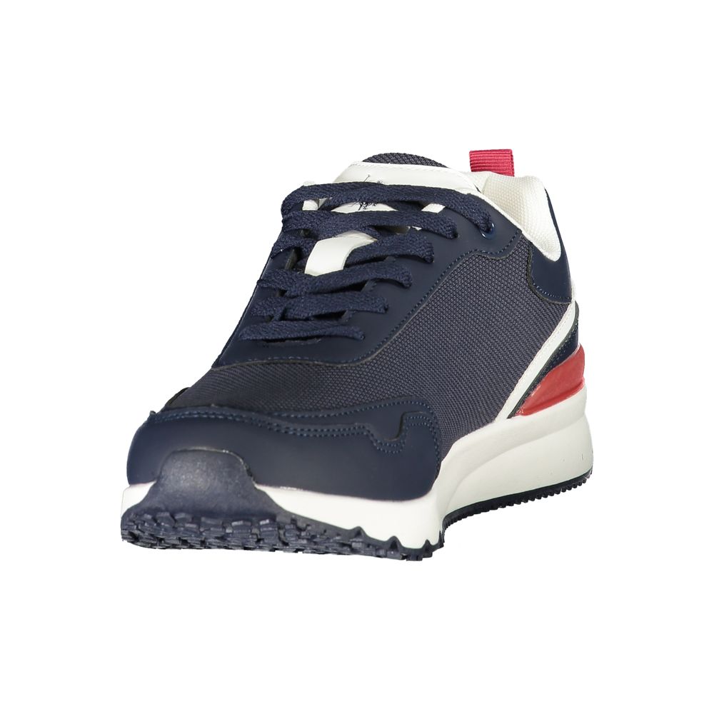 Blue Fabric Men's Sneaker