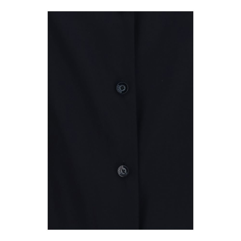 Black Silk Dress Shirt