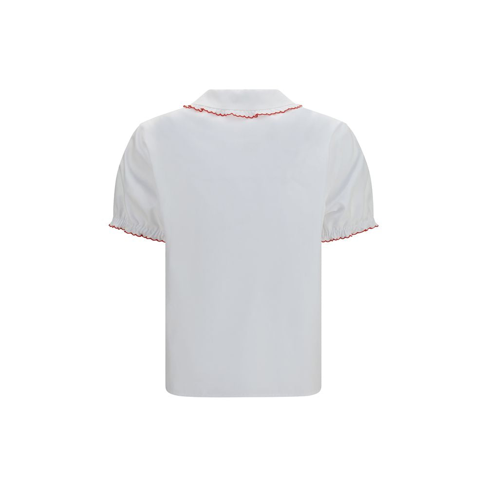 White Cotton Blouse