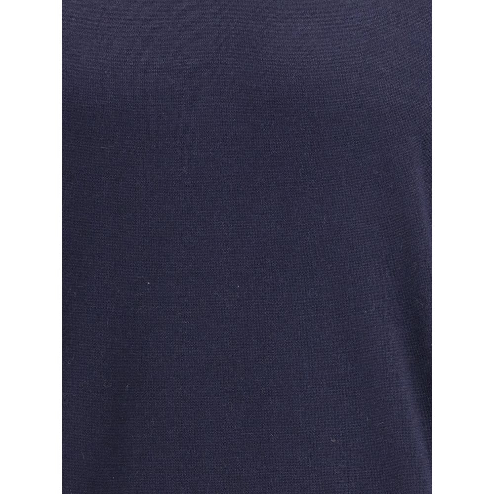 Blue Wool Oves Aries Turtleneck