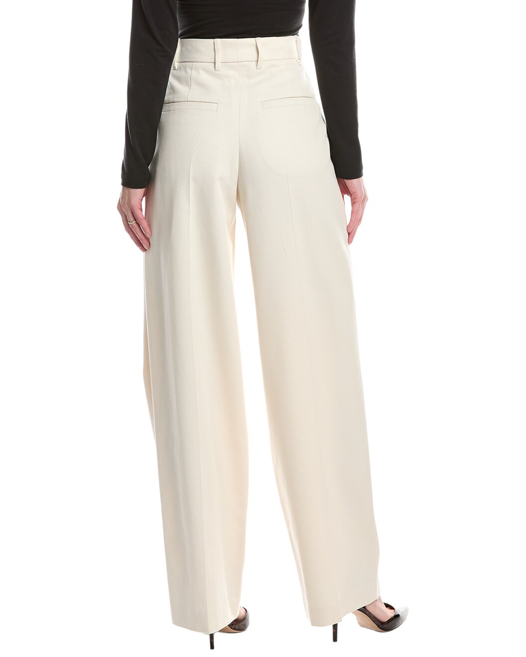 White Cotton Pants