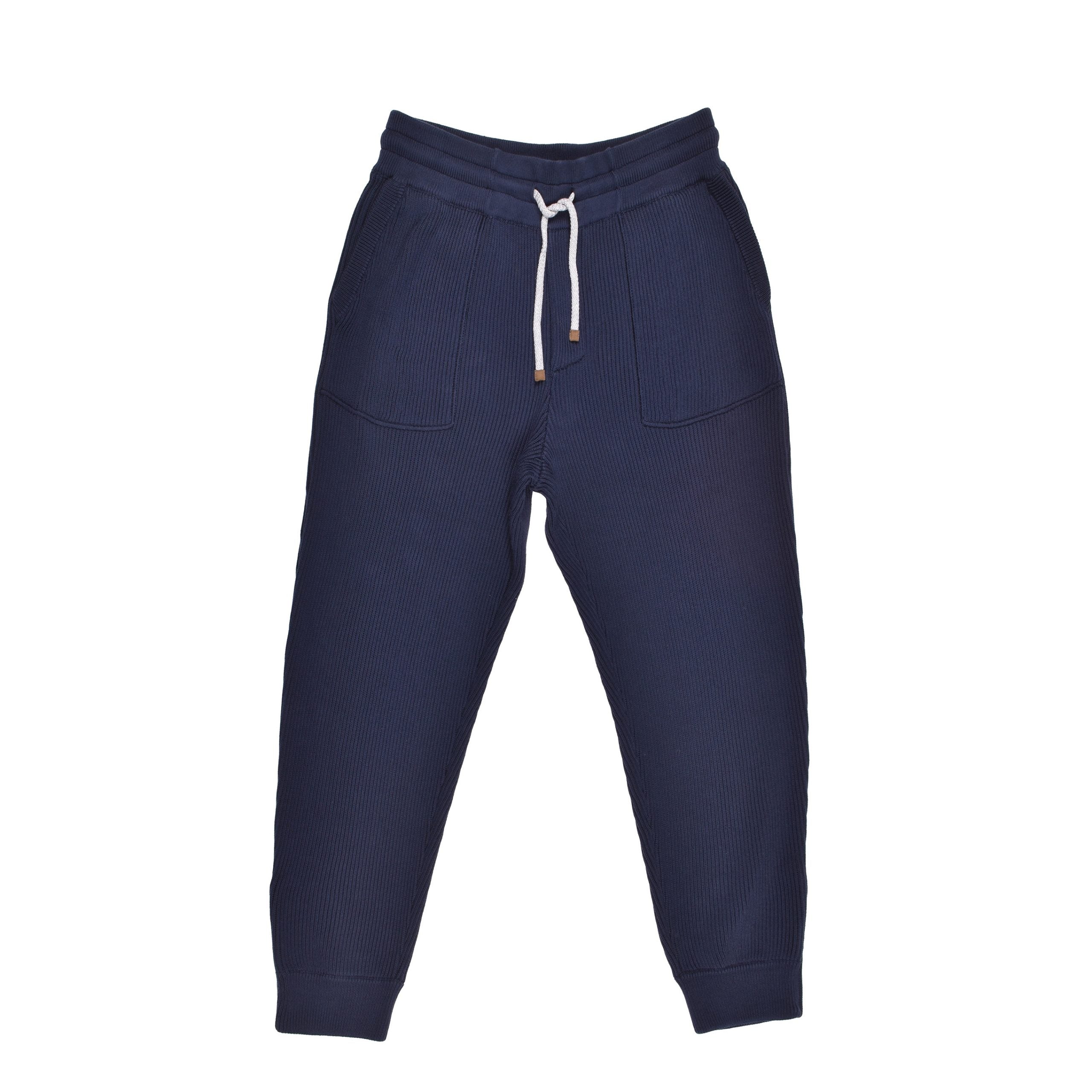 Bicolor Cotton Joggers (Workout Pants)