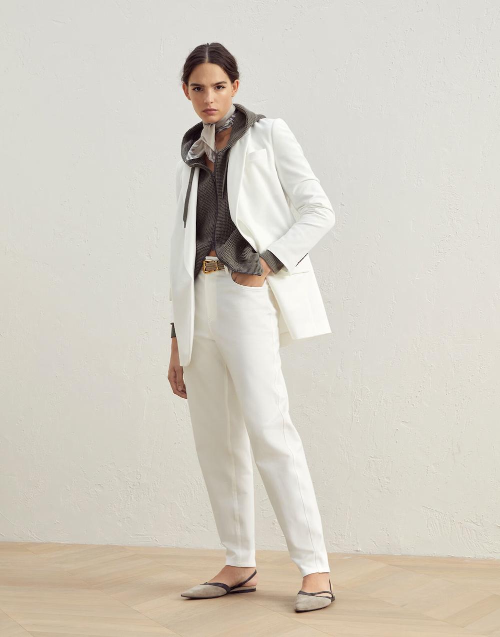 Natural Cotton Blazer