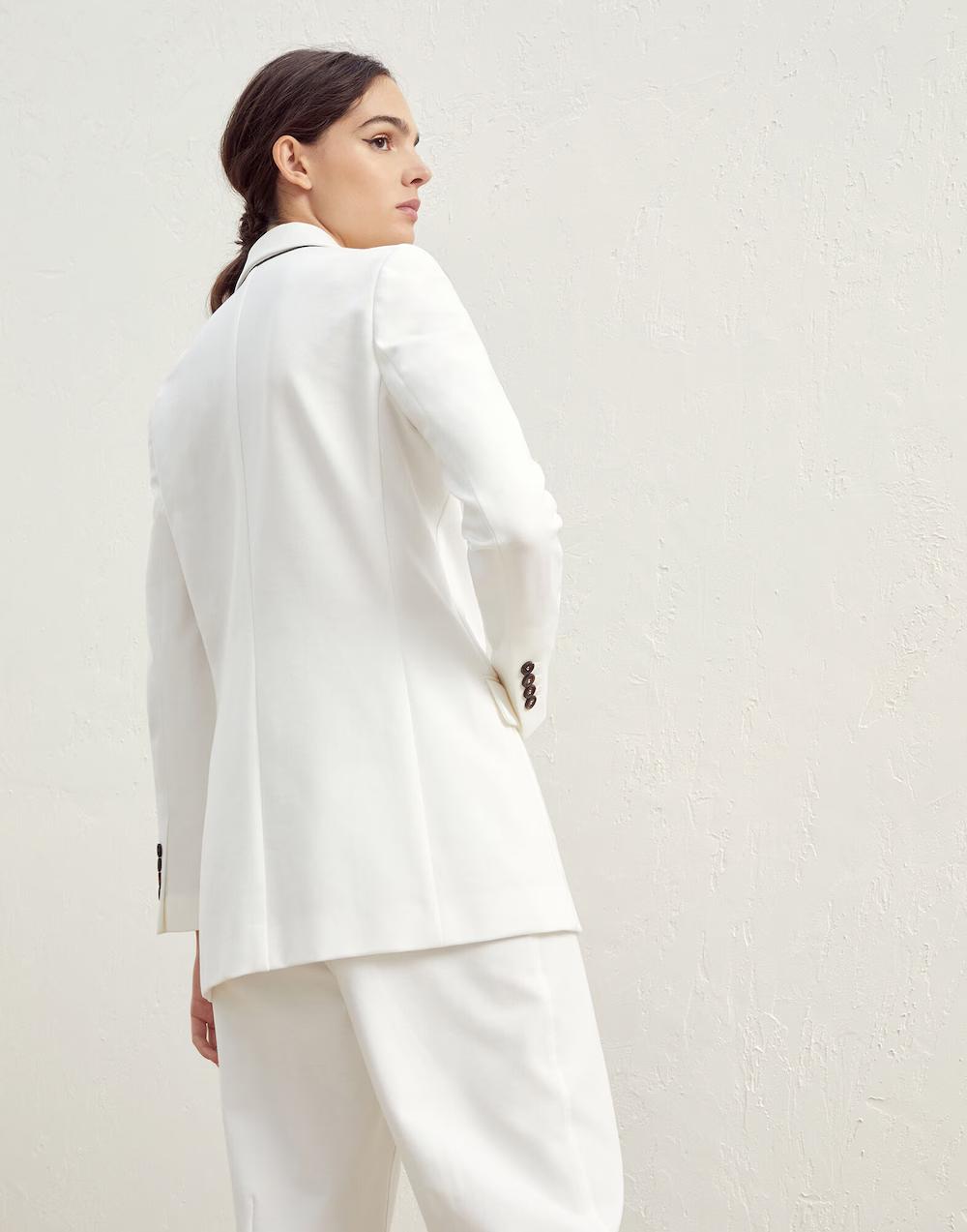 Natural Cotton Blazer