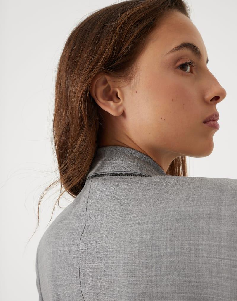 Bicolor Wool Blazer