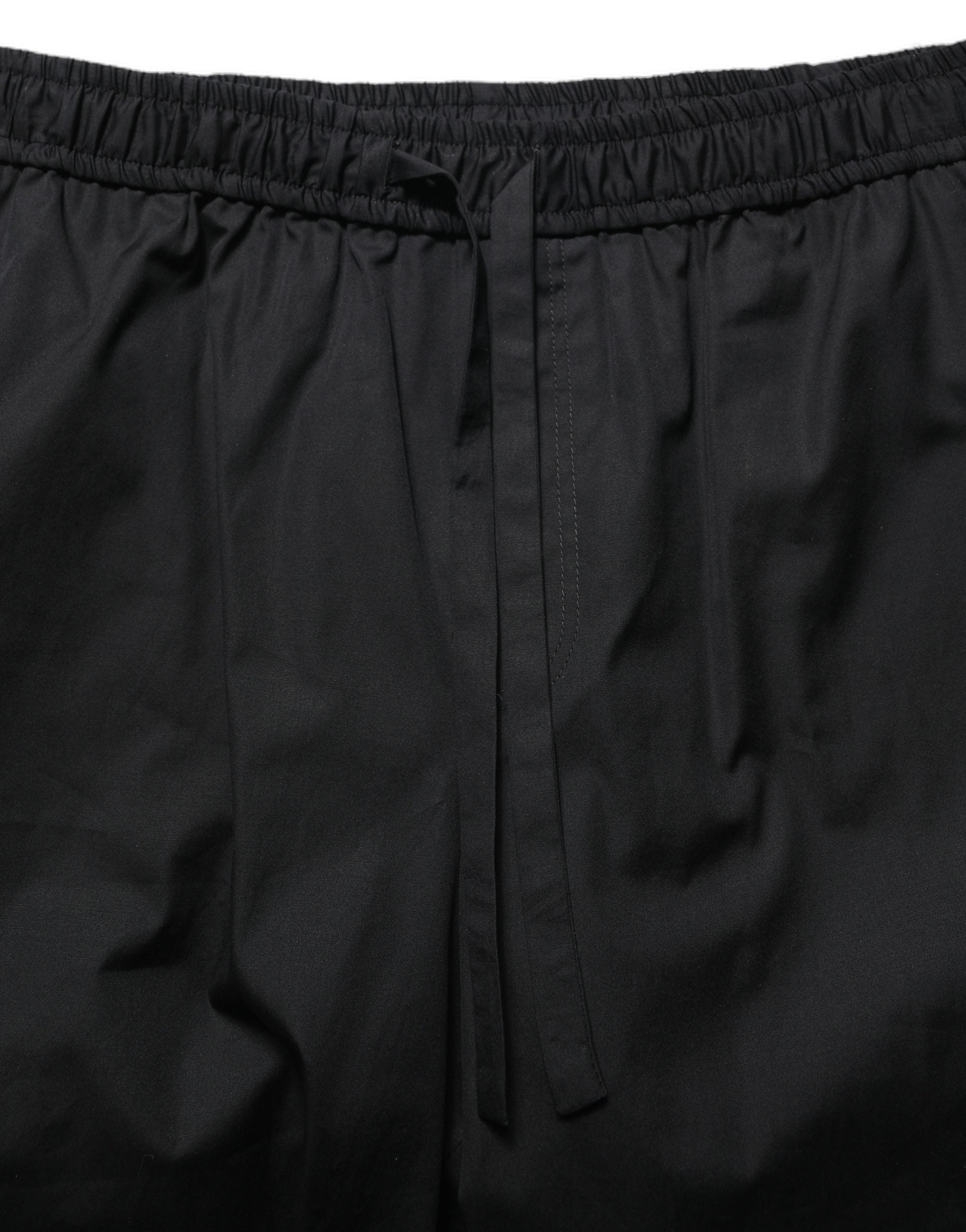 Black Cotton Sweatshorts Men Bermuda Shorts