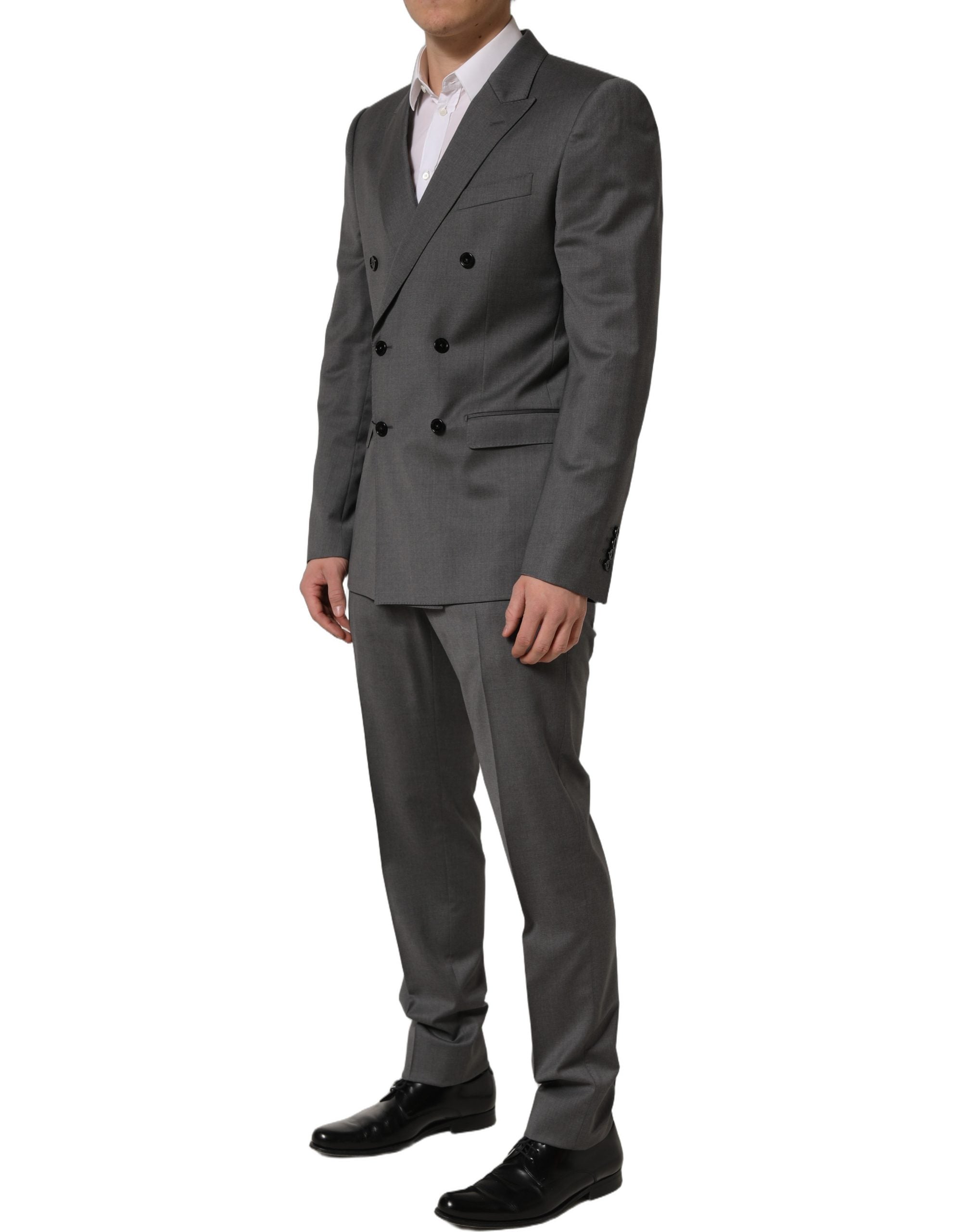 Gray MARTINI Slim Fit Formal 2Piece Men Suit