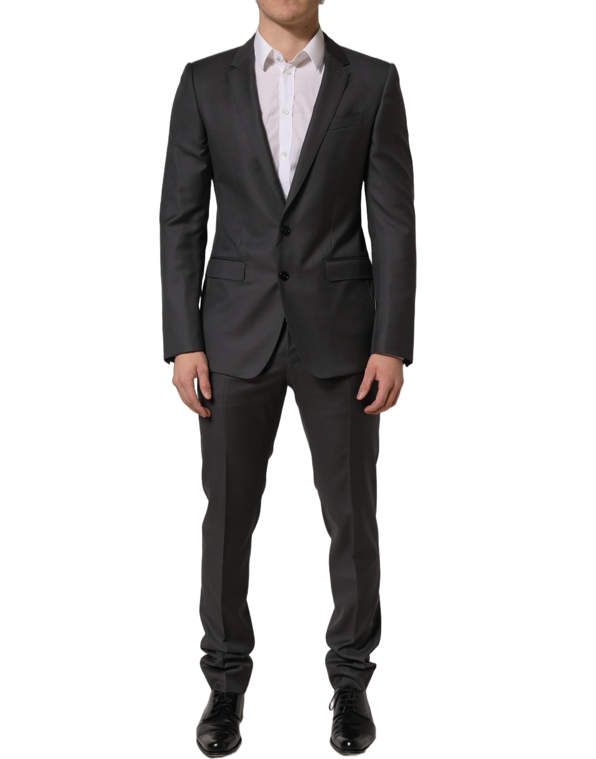 Gray MARTINI Slim Fit Formal 2Piece Men Suit
