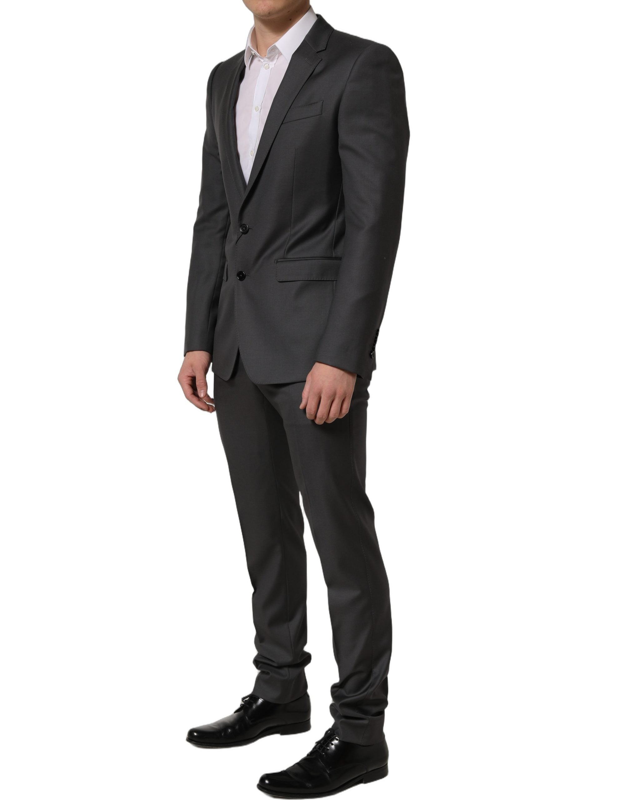 Gray MARTINI Slim Fit Formal 2Piece Men Suit