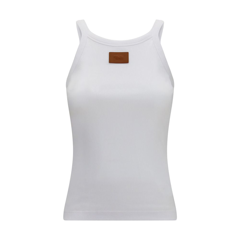 White Cotton Tank Tops