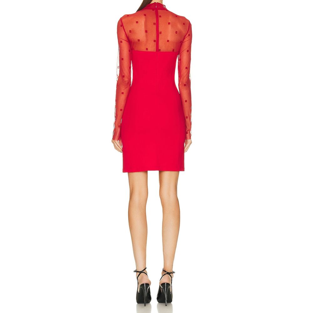 Multicolor Elastane Cocktail Dress