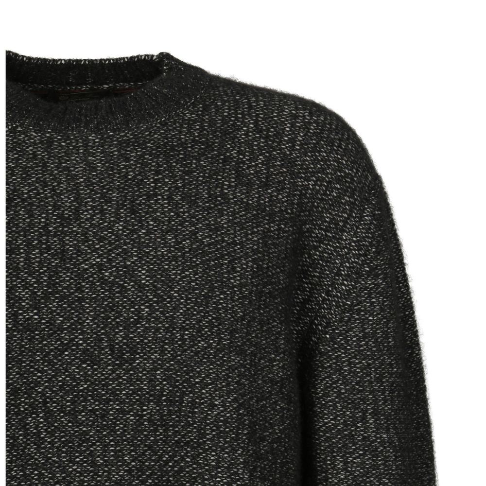 Black Cashmere Sweatshirt