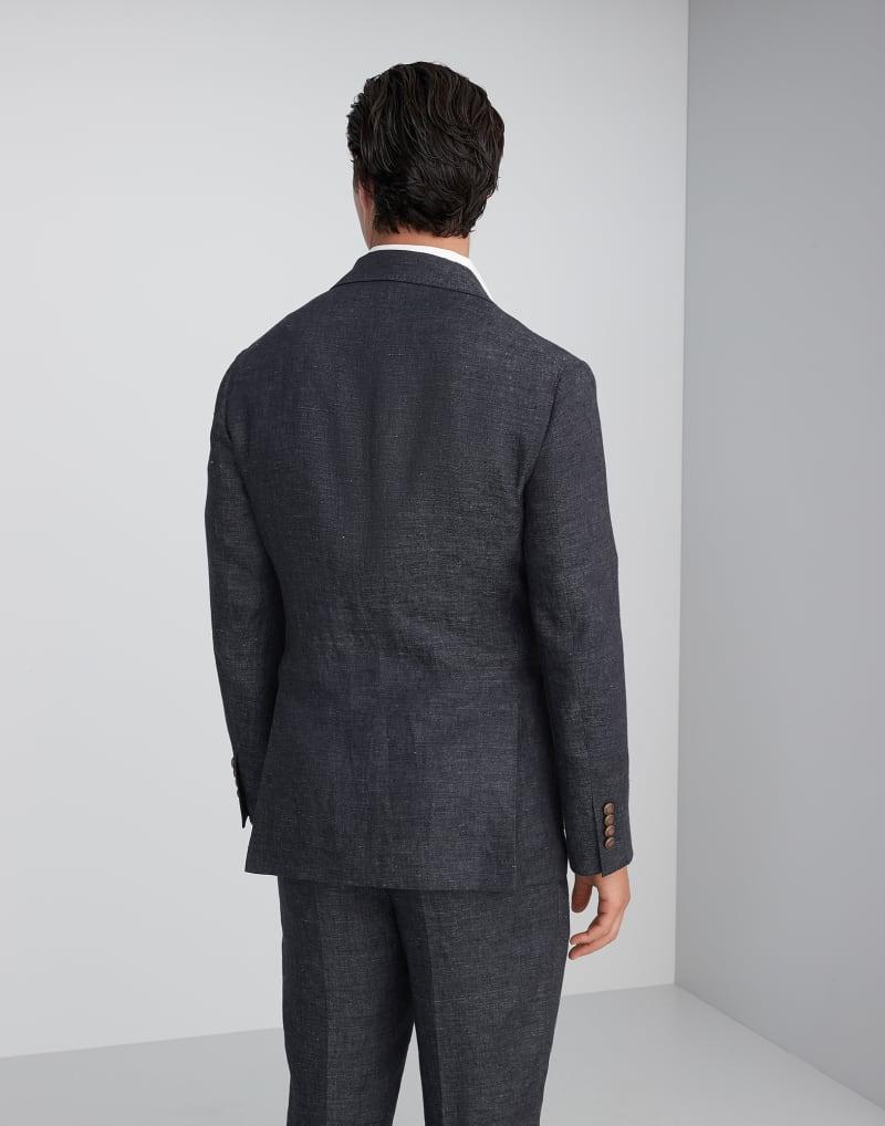 Black Linen Blazer