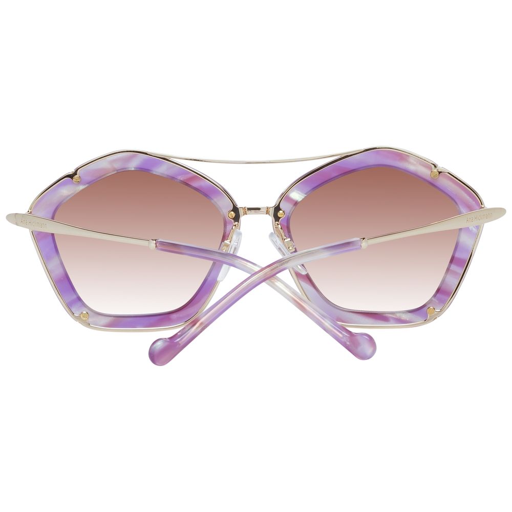 Purple Metal Sunglasses
