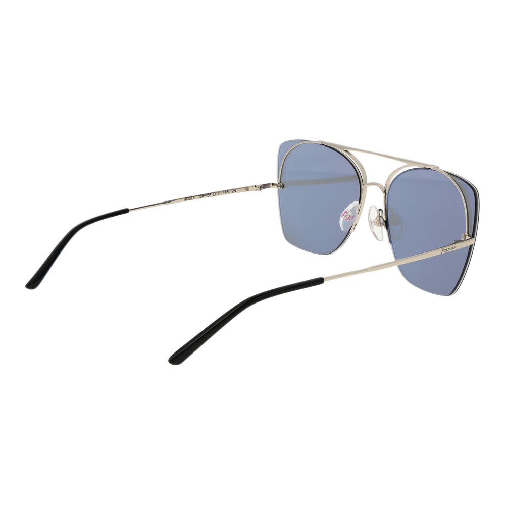 Gray Metal Sunglasses